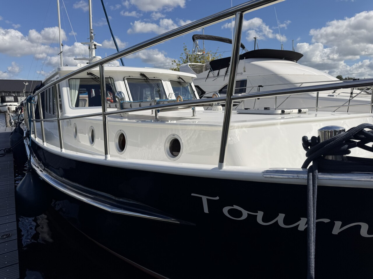 14 boot naar achteren