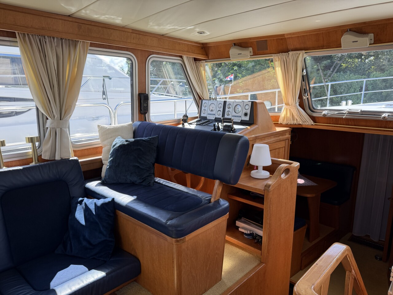 34 stuurbank achterstevoren